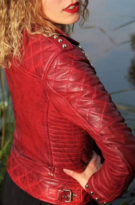 Biker Studded & Wax Leather Jackets.