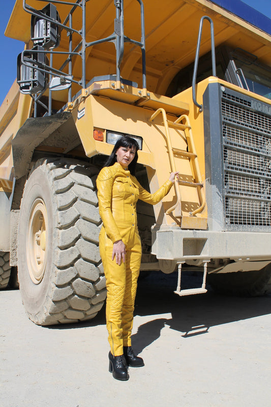 Stand Out from the Crowd: The Iconic Yellow Jumpsuit