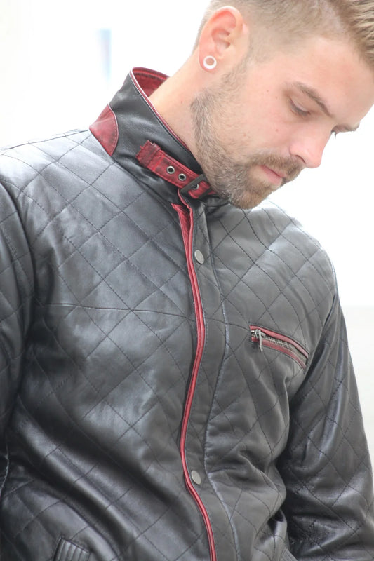 Bold. Quilted. Red. Your New Favorite Jacket.