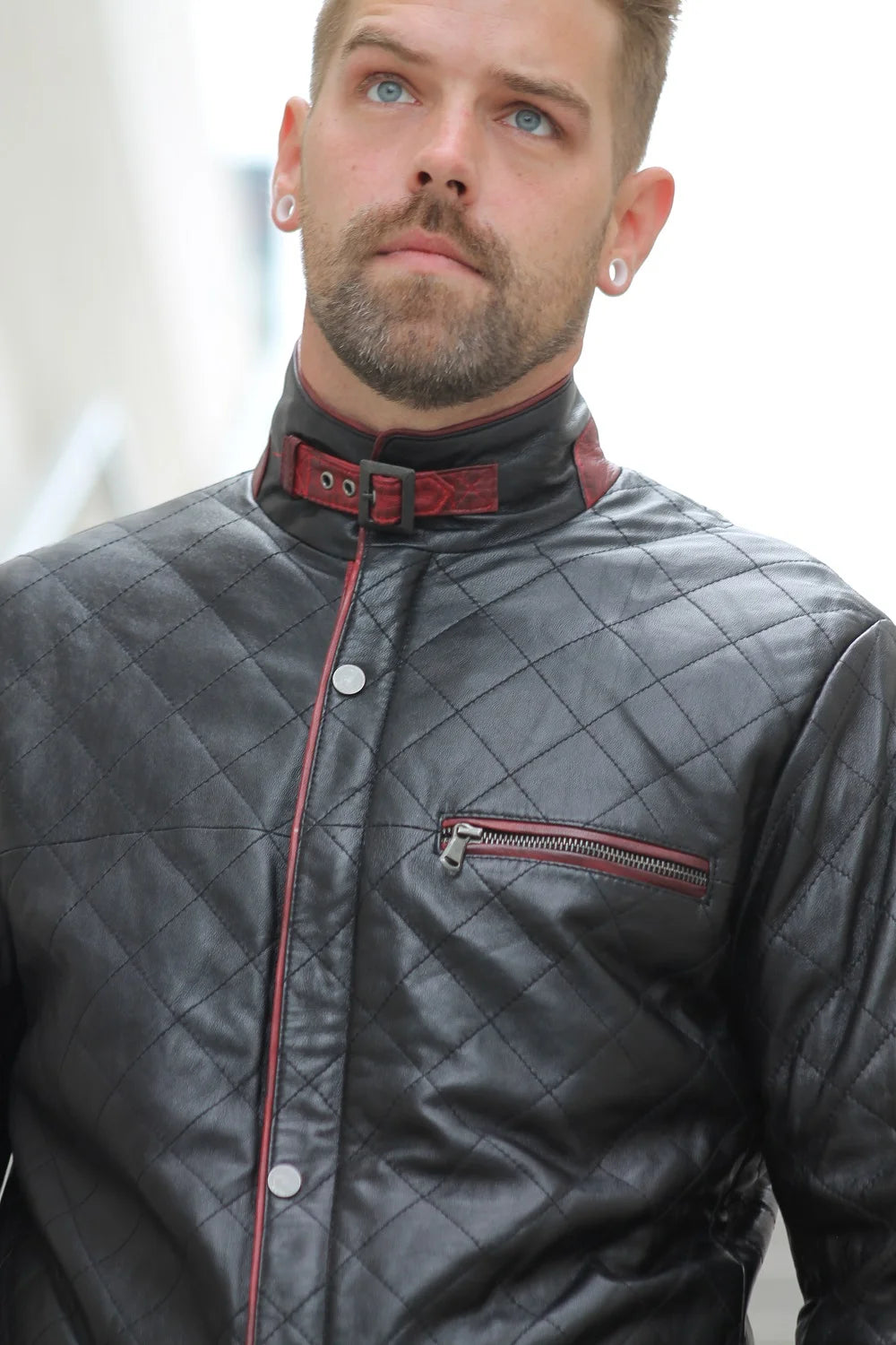 Bold. Quilted. Red. Your New Favorite Jacket.