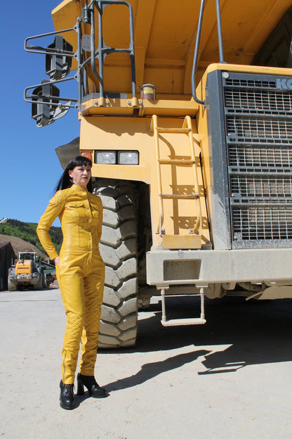 Stand Out from the Crowd: The Iconic Yellow Jumpsuit