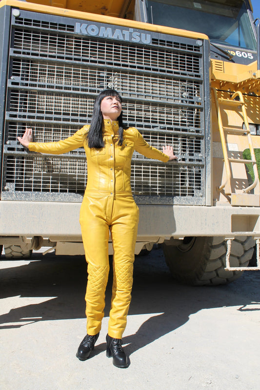 Stand Out from the Crowd: The Iconic Yellow Jumpsuit