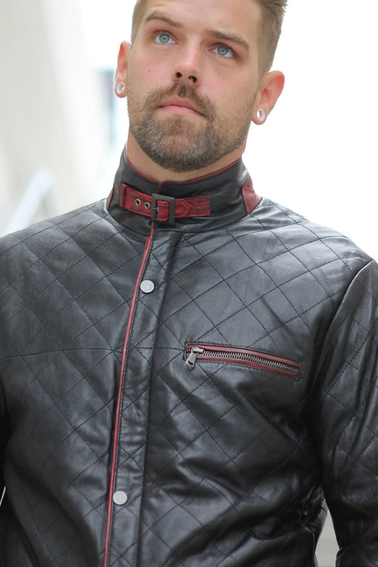 Bold. Quilted. Red. Your New Favorite Jacket.